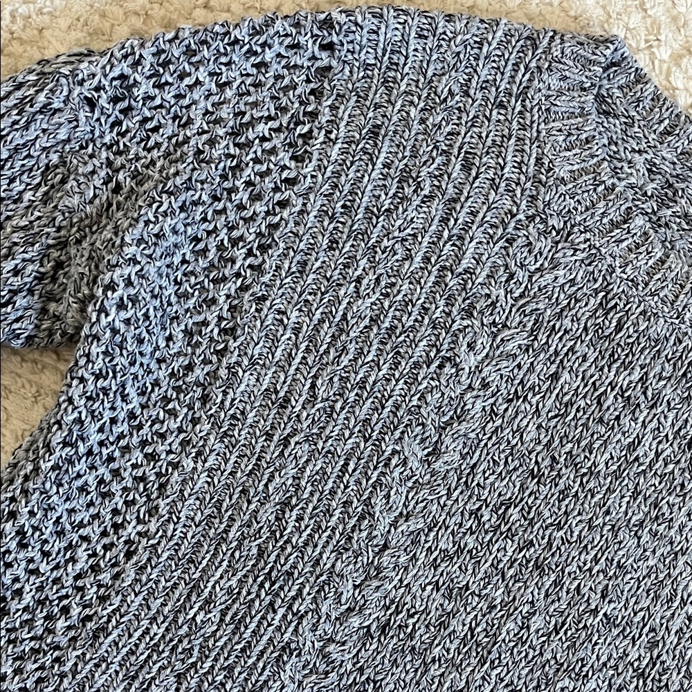 Madewell Marled Knit Plaza Crewneck Pullover Sweater - Picture 5 of 10